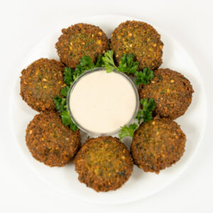 Falafel Balls With Tahini Sauce